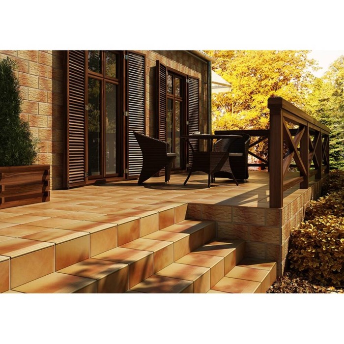 Клинкер PODLOGA LISC JESIENNY 11×300×300