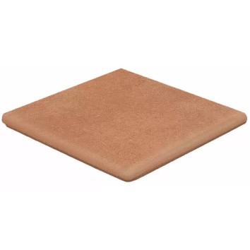 Сходинка Exagres Vega Cartabon Fiorent Rojo Liso Кут. 33,5x33,5 см
