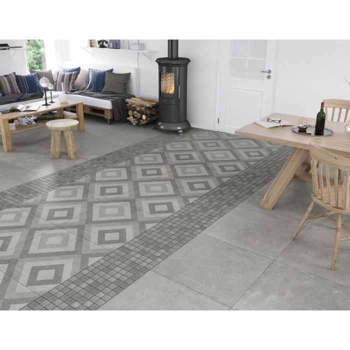 Керамогранит GOLDEN TILE Stonehenge СЕРЫЙ 442520 10×600×600 под камень