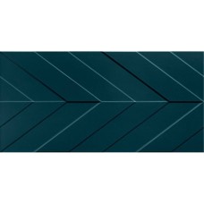 Плитка Marca Corona D734 4D.Chevron Deep Blu Mat 40x80 см