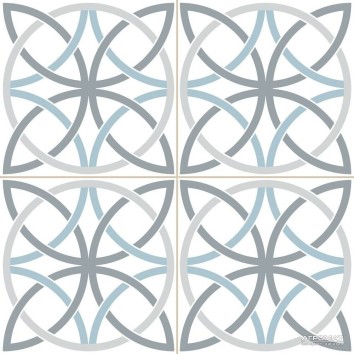 Плитка Dual Gres Bosham White 45x45 см