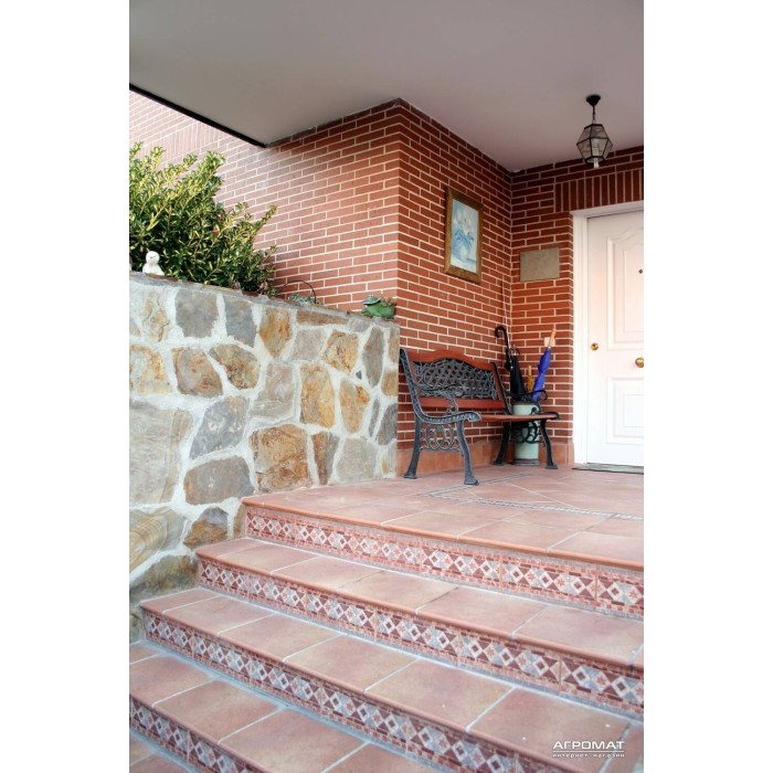 Клинкер EXAGRES Vega CARTABON FIORENT ROJO угл. 30×335×335