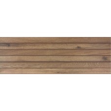 Плитка Lasselsberger Rako Base Wr1V5434 Brown Wood Relief 29,8x89,8 см