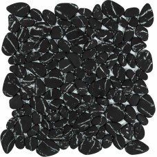 Мозаїка Mozaico De Lux V-Mos VL-426B Black Stone Mosaic 28,5х28,5 см