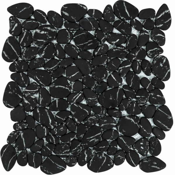 Мозаїка Mozaico De Lux V-Mos VL-426B Black Stone Mosaic 28,5х28,5 см