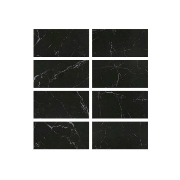 Керамограніт Almera Ceramica-2 Xl Qi918P989M Imperium Black 90x180 см