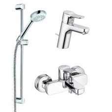 Набір змішувачів для ванни та раковин Kludi Pure&Easy 376850565