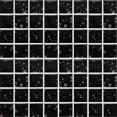 Мозаїка Mozaico De Lux T-Mos BG702-B (BG02) (L)Sparcle Black 30х30 см