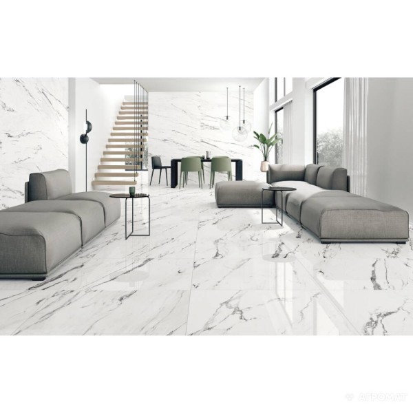 Керамогранит Peronda Statuario Plus /NAT/R 12×1510×755 под мрамор