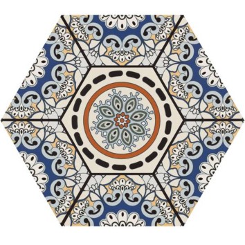 Керамограніт Realonda Sevres Azul 28,5x33 см