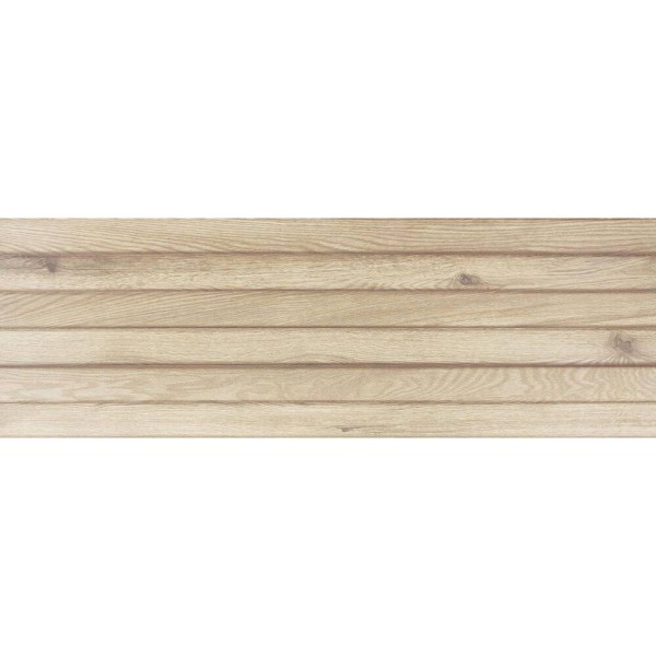 Плитка Lasselsberger Rako BASE WR1V5435 beige wood relief 10×898×298 под дерево