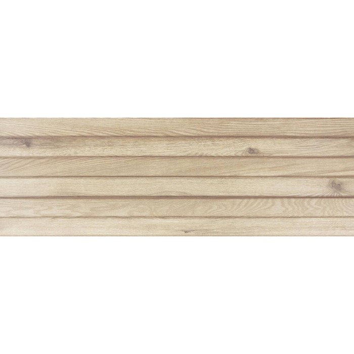 Плитка Lasselsberger Rako BASE WR1V5435 beige wood relief 10×898×298 под дерево