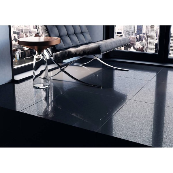 Керамогранит CERRAD PODLOGA CAMBIA BLACK LAPP RECT 8×597×597
