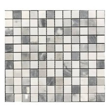 Мозаїка Mozaico De Lux K-Mos CBGS023 Light Beige Natural Stone Mosaic 30х30 см