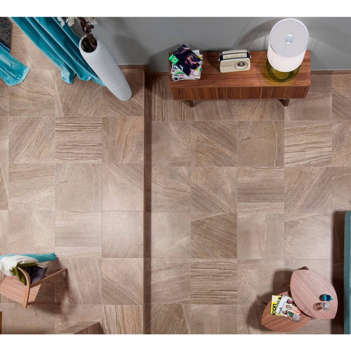 Керамогранит Lasselsberger Rako Random корич DAK63677 10×598×598 под камень