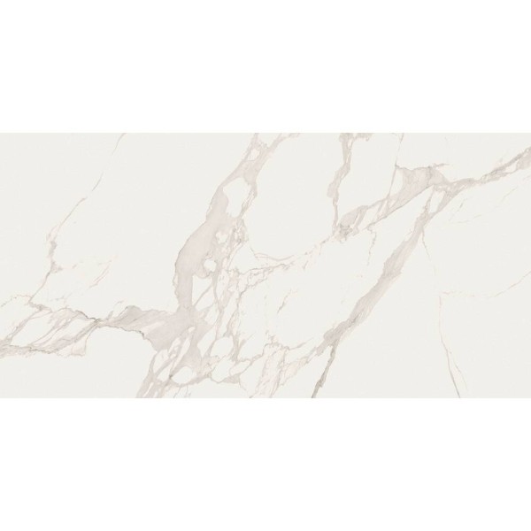Керамограніт Megagres Statuario Rect Parlak Nano 120x240 см