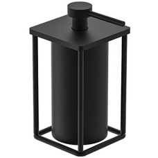 Дозатор для рідкого мила Devit UP 7030120B окремостоячий чорний матовий Дозатор для рідкого мила Devit UP 7030120B окремостоячий чорний матовий