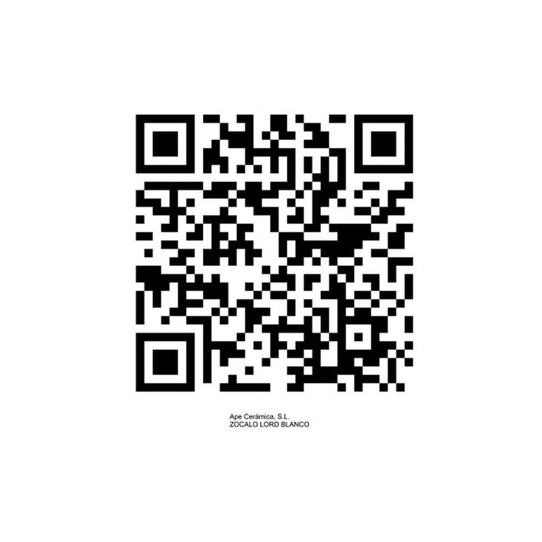 Плінтус Ape Ceramica Fayette Zocalo Blanco 15x20 см