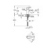 Змішувач для раковини Grohe Bau Flow 23752000 хром