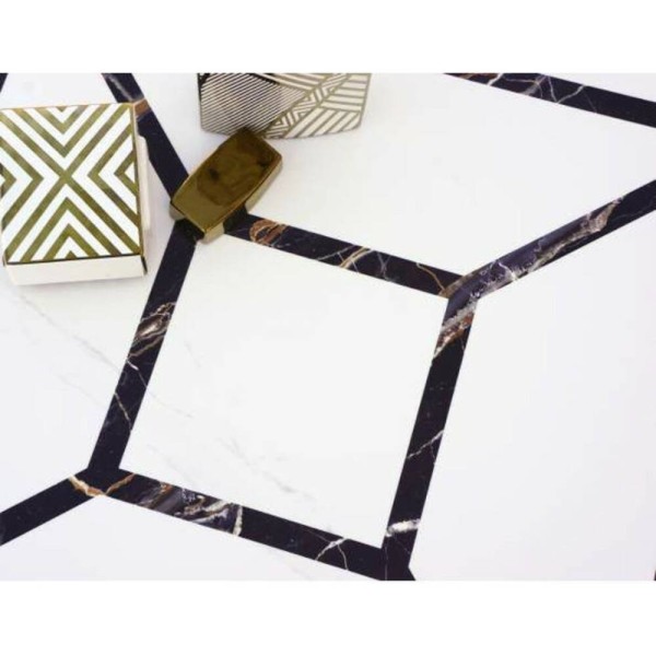 Керамогранит APARICI APUANE WHITE CENTRO PULIDO 7×894×894 под мрамор