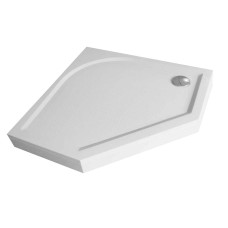 Душовий піддон Devit Universal FTR4209 90х90х13,5 см п'ятикутний з ніжками, панелю, сифоном