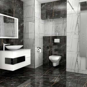 Керамограніт Termal Seramik Ponte Black Full Lapp 60x120 см