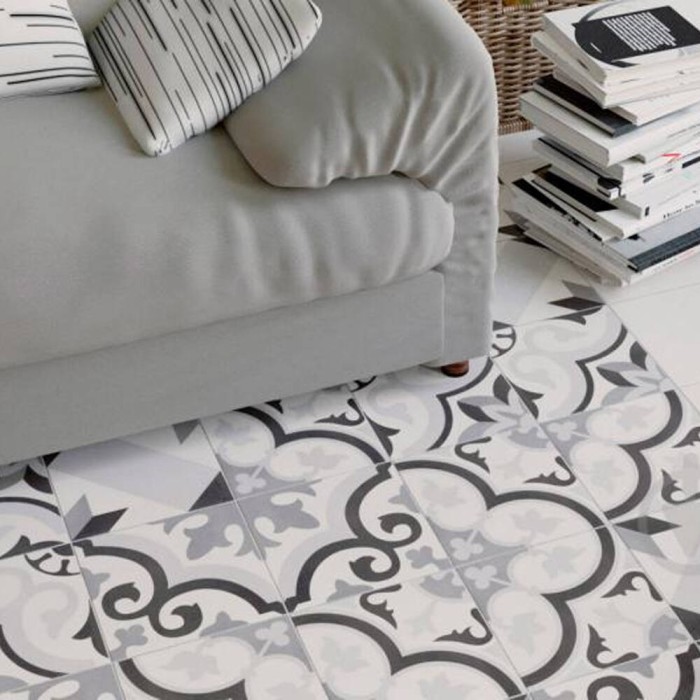 Напольная плитка GOLDEN TILE Marrakesh Декор 1М2150 8×186×186 под бетон