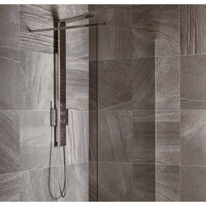 Керамогранит Lasselsberger Rako Random темн.-серый DAK63679 10×598×598 под камень Керамогранит Lasselsberger Rako Random темн.-серый DAK63679 10×598×598 под камень