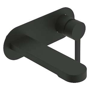 Змішувач прихованого монтажу для раковини Devit Laguna 8411X110B чорний матовий