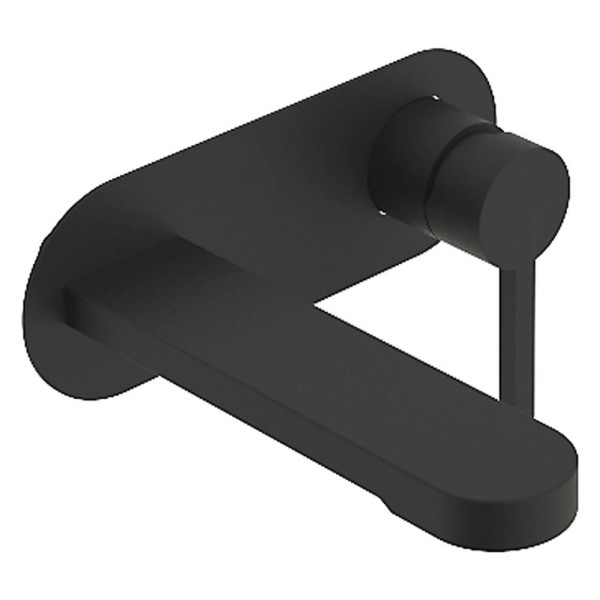 Змішувач прихованого монтажу для раковини Devit Laguna 8411X110B чорний матовий