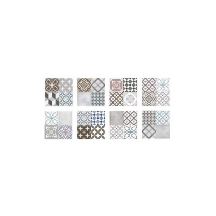 Напольная плитка Dual Gres HELEN COLD (микс в упаковке) 10×450×450