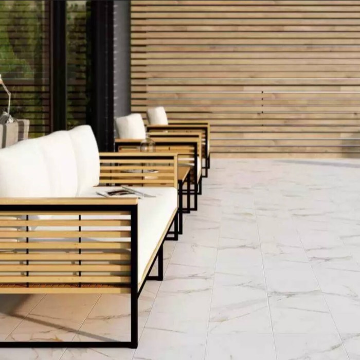 Клинкер EXAGRES Marbles CALACATA 11×1200×600 под мрамор