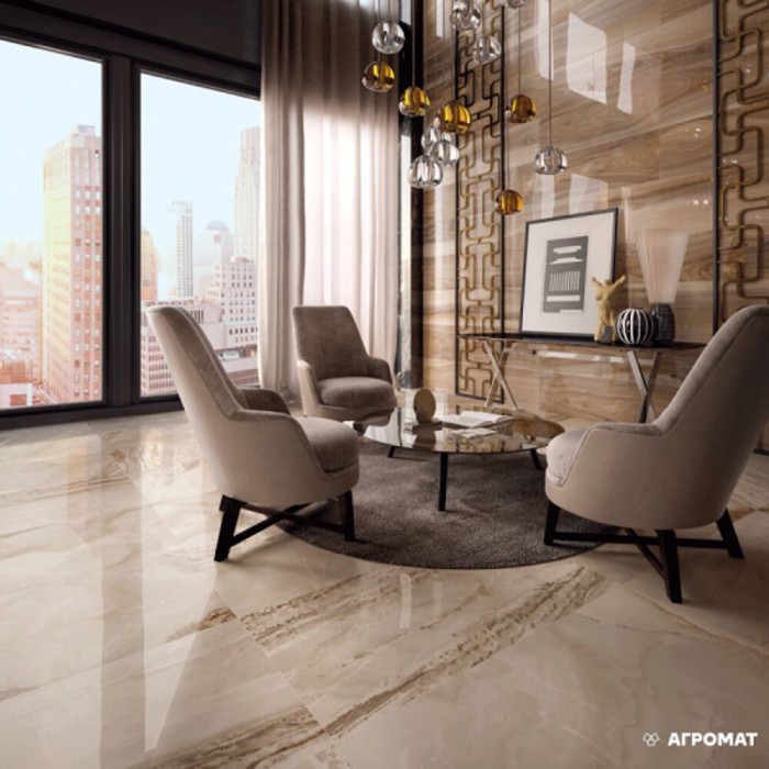 Керамогранит Flaviker Supreme SP6034L SP.ONYx PREST.LAP.LUx 9×600×600 под мрамор