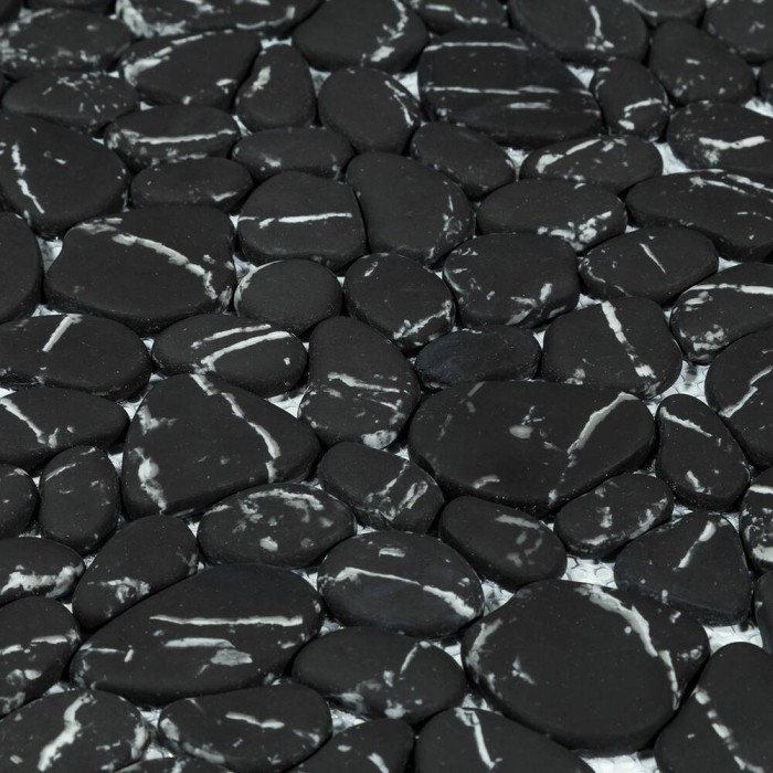 Мозаїка Mozaico De Lux V-Mos VL-426B Black Stone Mosaic 28,5х28,5 см
