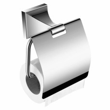 Тримач для туалетного паперу Devit Classic 6040151 з кришкою хром