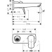 Змішувач прихованого монтажу для раковини Hansgrohe Logis 71220000 хром Змішувач прихованого монтажу для раковини Hansgrohe Logis 71220000 хром