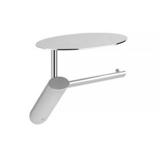 Тримач для туалетного паперу Gessi Ovale 25649-031 з полецею хром