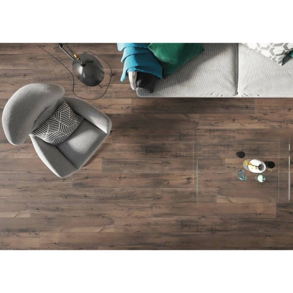 Керамогранит CERRAD PODLOGA TONELLA BROWN RECT 8×193×1202 под дерево