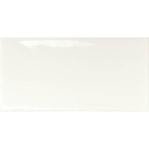 Плитка Monopole Ceramica Mirage White Brillo 7,5x15 см