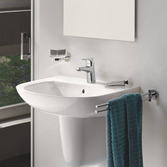Змішувач для раковини Grohe Bau Flow 23752000 хром