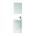 Комплект меблів Royo Elegance 122910 дзеркало 45 см + тумба з раковиною підвісна 45 см білий