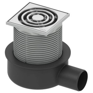 Душовий трап TECE Drainpoint S 50 3601050 з решіткою 100х100 мм