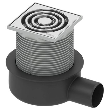 Душовий трап TECE Drainpoint S 50 3601050 з решіткою 100х100 мм