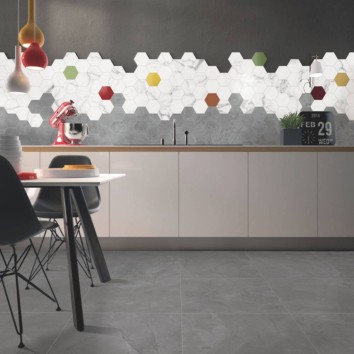 Керамограніт Almera Ceramica Peak T60051Pl2 Dark Grey 60x60 см