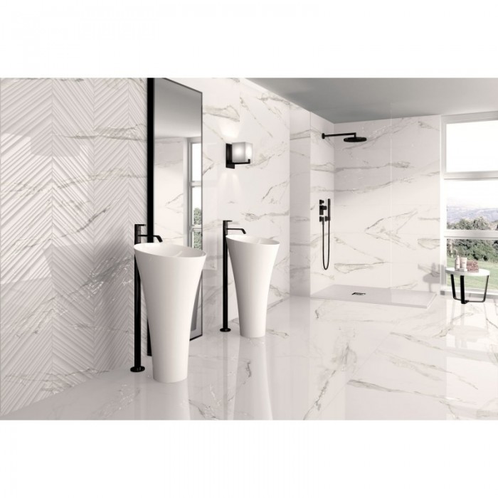 Керамогранит SELECTA CARRARA WHITE LAPPATO PLUS