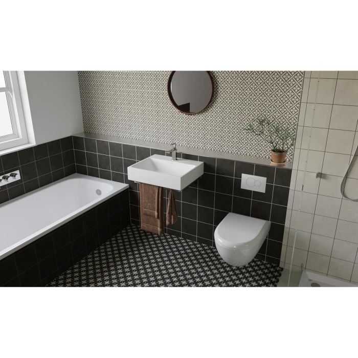 Плитка GOLDEN TILE LAURENT Антрацитови 59У180 8×186×186