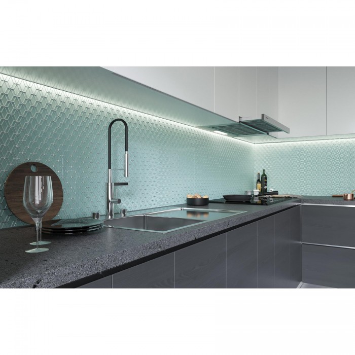 Плитка ARCOBALENO м&#39;ятний 9МL051 8×500×200