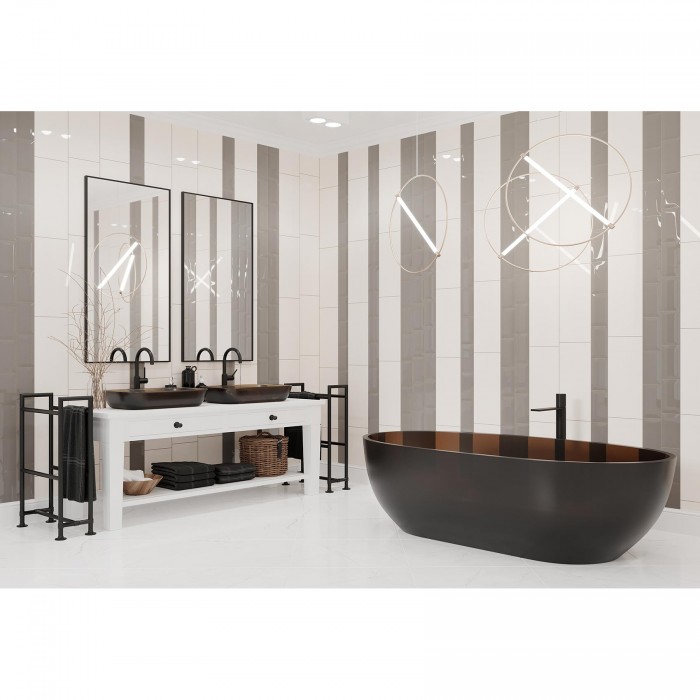 Плитка GOLDEN TILE Metrotiles METROTILES димчастий 46В061 8×200×100