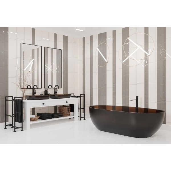 Плитка GOLDEN TILE Metrotiles METROTILES димчастий 46В061 8×200×100