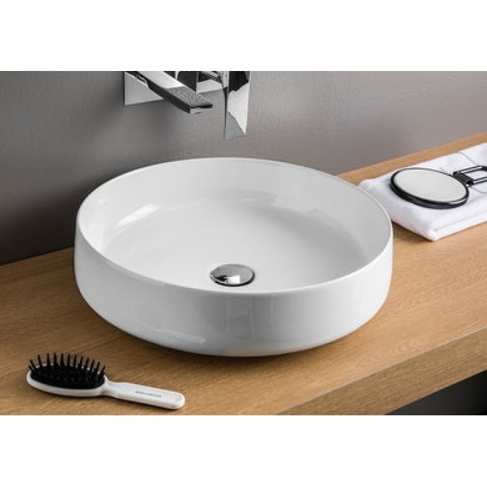 Керамическая раковина 48 см Artceram Cognac, white glossy (COL002 01;00) Керамическая раковина 48 см Artceram Cognac, white glossy (COL002 01;00)